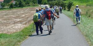 Rundwanderung Iphofen-Bildeiche-Schwanberg am 22.7.2021