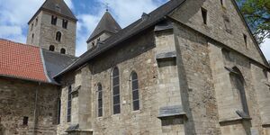 Wanderwoche am Diemelsee 5.Tag 23.5. Besichtigung des Klosters Flechtdorf