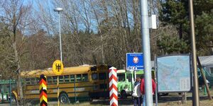 Wanderreise nach Usedom 5.Tag am 3.4.2025 von der Grenze Swinemünde aus in die drei Kaiserbäder Ahlbeck-Heringsdorf und Bansin