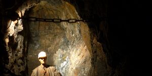 Wanderwoche am Diemelsee 2.Tag 20.5. Wanderung nach Adorf und Besichtigung der Grube Christiane