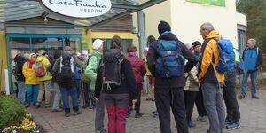 Wanderreise nach Usedom 2.Tag am 31.3.2025 Rundwanderung Zinnowitz über Trassenheide  nach Karlshagen