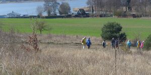 Wanderreise nach Usedom 4.Tag am 2.4.2025 Wanderung von Putagla zum Wasserschloss Mellenthin